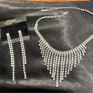 Necklace and earrings